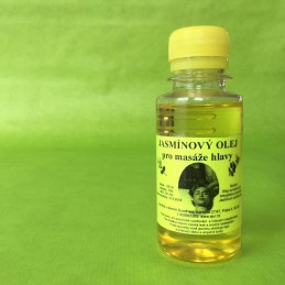 OLEJ JASMÍNOVÝ pro masáž hlavy ÁJUR KUTI - výživný vlasový olej