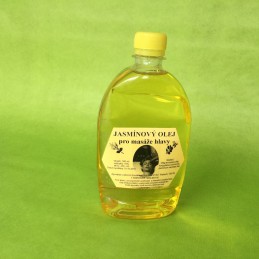OLEJ JASMÍNOVÝ pro masáž hlavy ÁJUR KUTI HAIR OIL - výživný vlasový olej